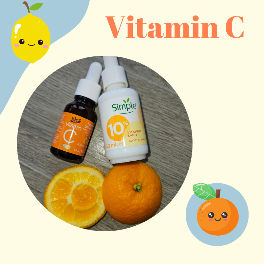 picture of vitamin c skincare products