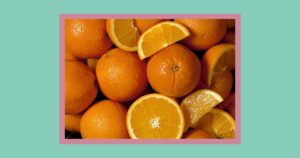 A crate of Oranges