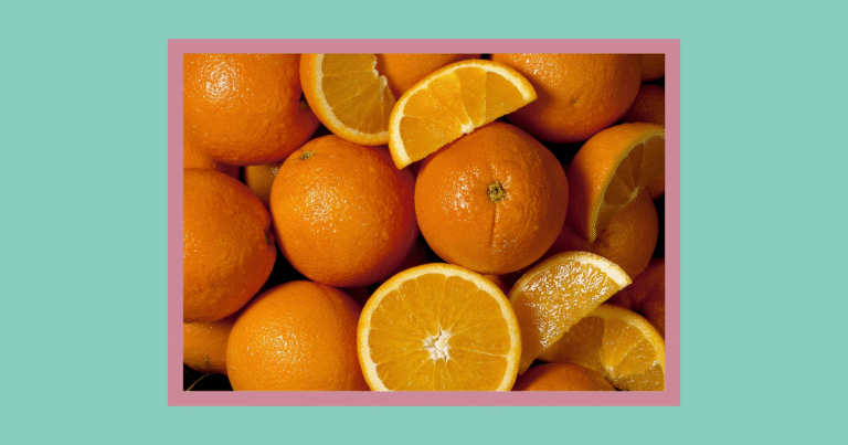 A crate of Oranges