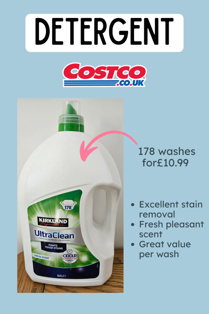 Photo of Kirkland biological washing liquid