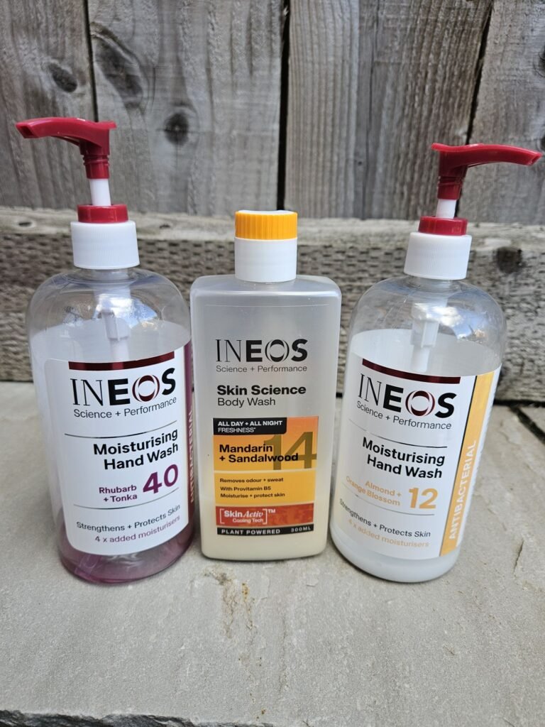 picture of some INEOS Hygienics products 