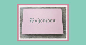 Bohomoon Logo on Gift Box