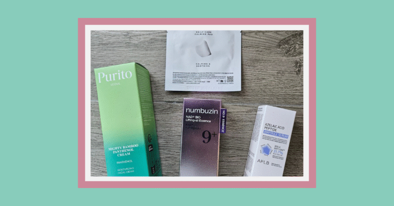 Selection of Korean Skincare Products