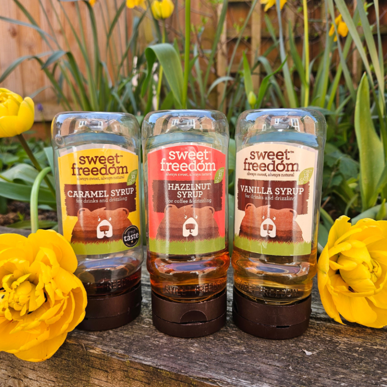 Trio of Sweet Freedom Syrups